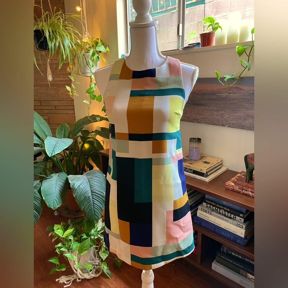Zara Trafaluc Collection Mini Color Block Sz XS